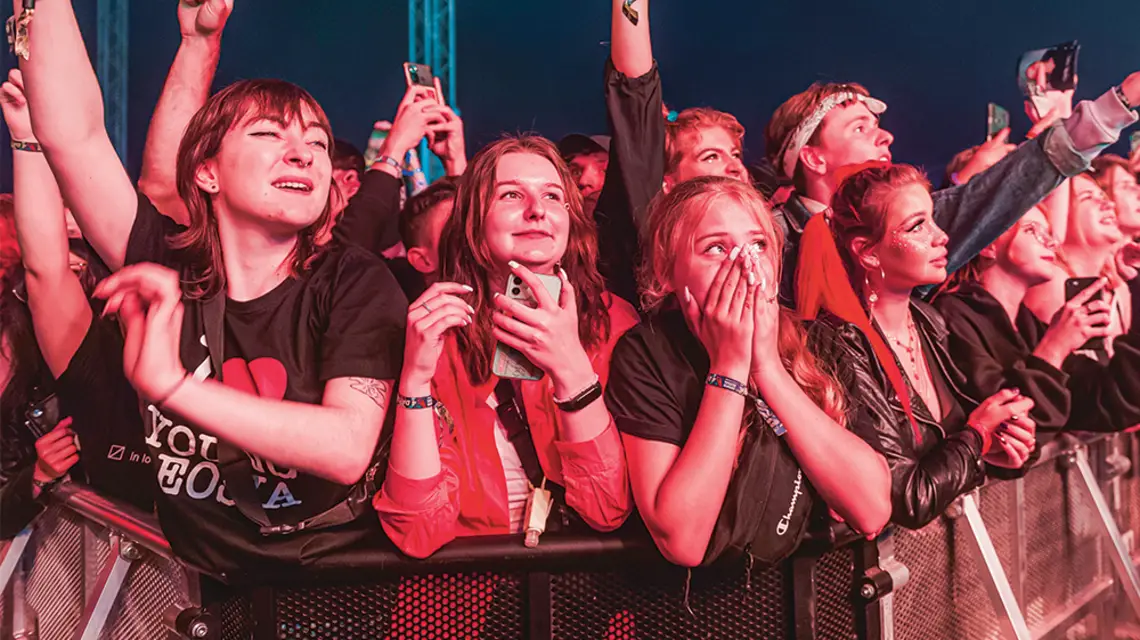 Publiczność Open’er Festival. Gdynia, 2 lipca 2022 r. / KAROL MAKURAT / REPORTER