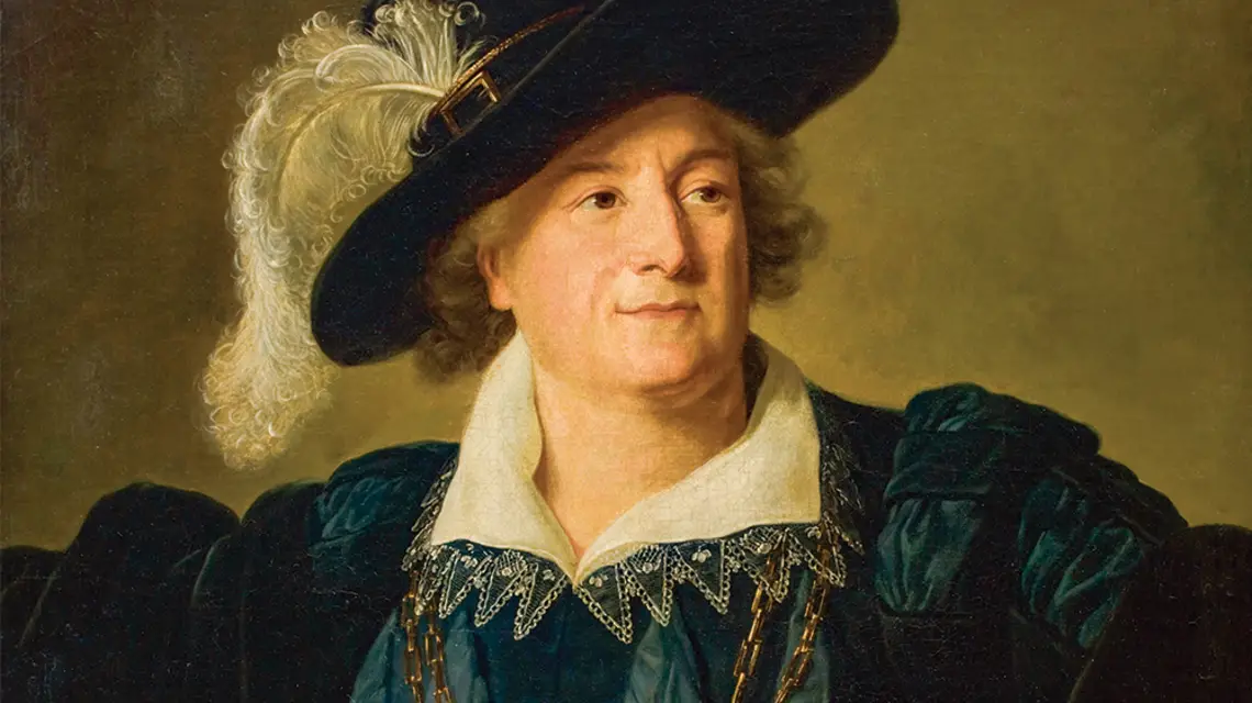 Élisabeth Vigée-Lebrun, Portret Stanisława Augusta Poniatowskiego w stroju à la Henryk IV Burbon, po 1797 r. / MUZEUM NARODOWE W KRAKOWIE / MATERIAŁY PRASOWE