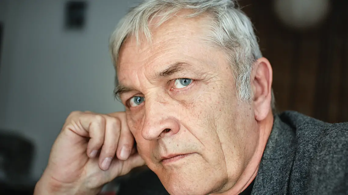 Bohdan Zadura, Warszawa, wrzesień 2007 r. / Włodzimierz Wasyluk / REPORTER