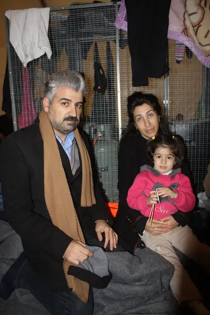 Samir, Helena i July Ahmedowie z Damaszku / / Fot. Paweł Reszka