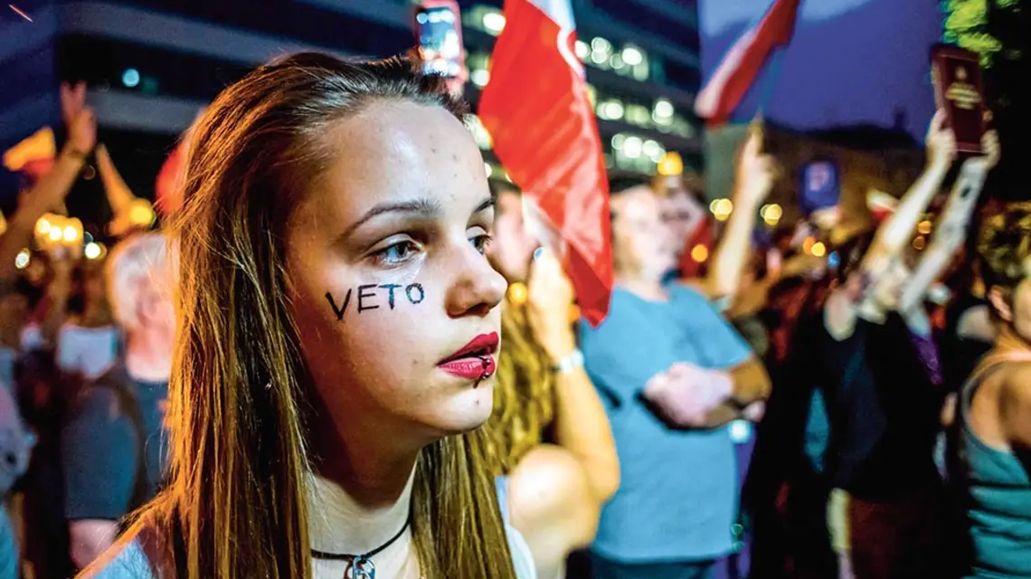 W dni protestów pod sądami, Kraków, 20 lipca 2017 r. / JACEK TARAN DLA „TP"