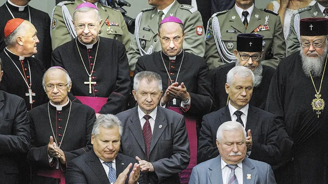 Uroczystość zaprzysiężenia Prezydenta Rzeczypospolitej Polskiej Andrzeja Dudy. Sejm, 6 sierpnia 2015 r. / Fot. Wojtek Laski / EAST NEWS