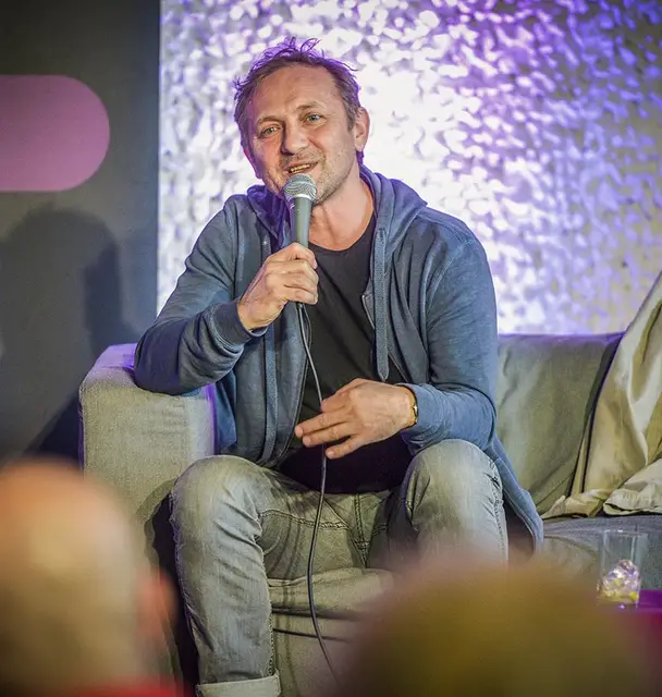 15. MFF T-Mobile Nowe Horyzonty. Spotkanie z Andrzejem Chyrą w Barbarze, lipiec 2015 r. / Fot. Miłosz Piloch / ESK