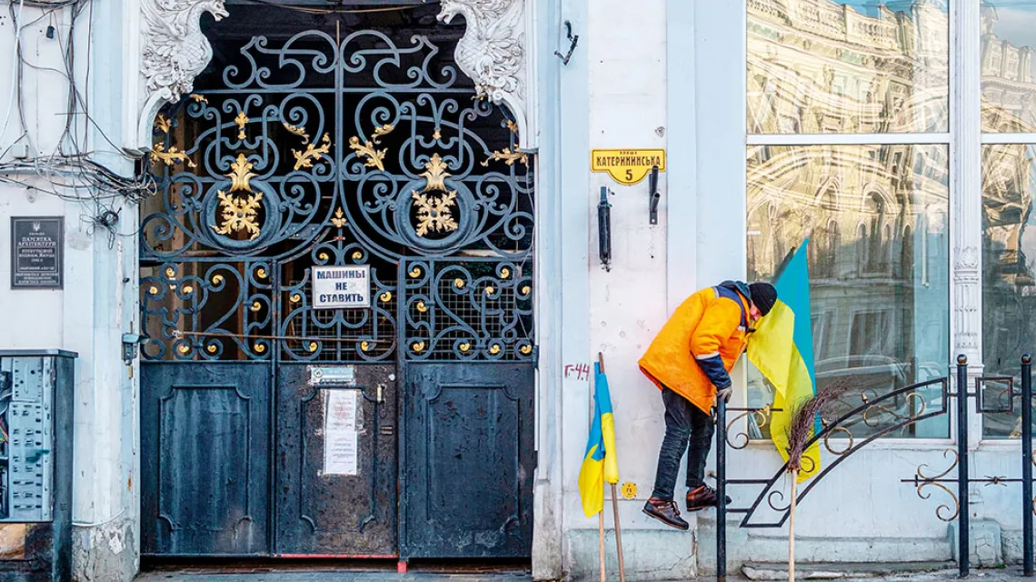 Odessa, 22 stycznia 2022 r. / CHRISTOPHER OCCHICONE / BLOOMBERG / GETTY IMAGES