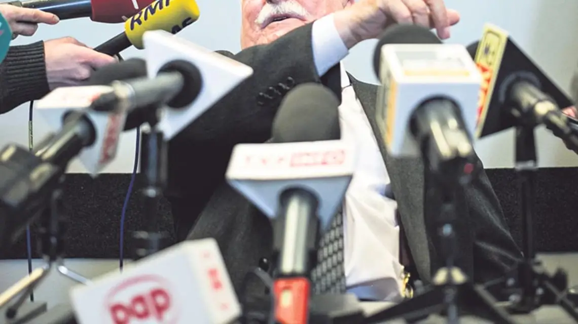 Lech Wałęsa w Gdańsku, 29 lutego 2016 r. / Fot. Krzysztof Mystkowski / KFP