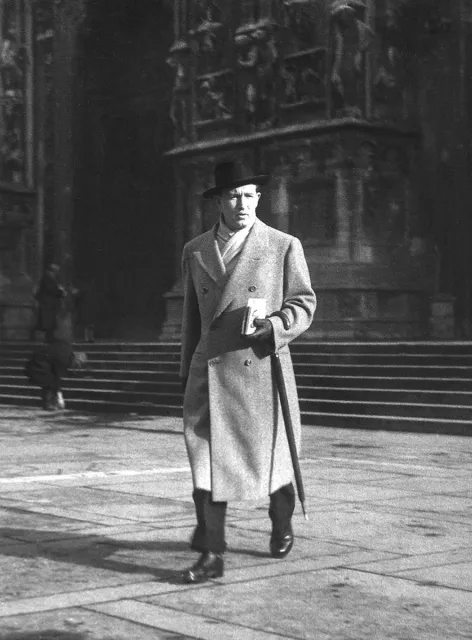 Henryk Krzeczkowski w Mediolanie, 1948 r. / Fot. Archiwum Zeszytów Literackich