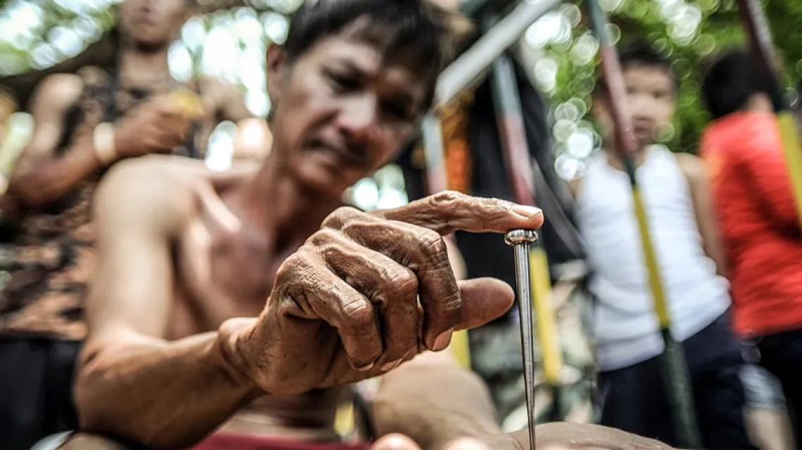Inscenizacja Męki Pańskiej, San Fernando, Filipiny. / Fot. Ezra Acayan / DEMOTIX / CORBIS