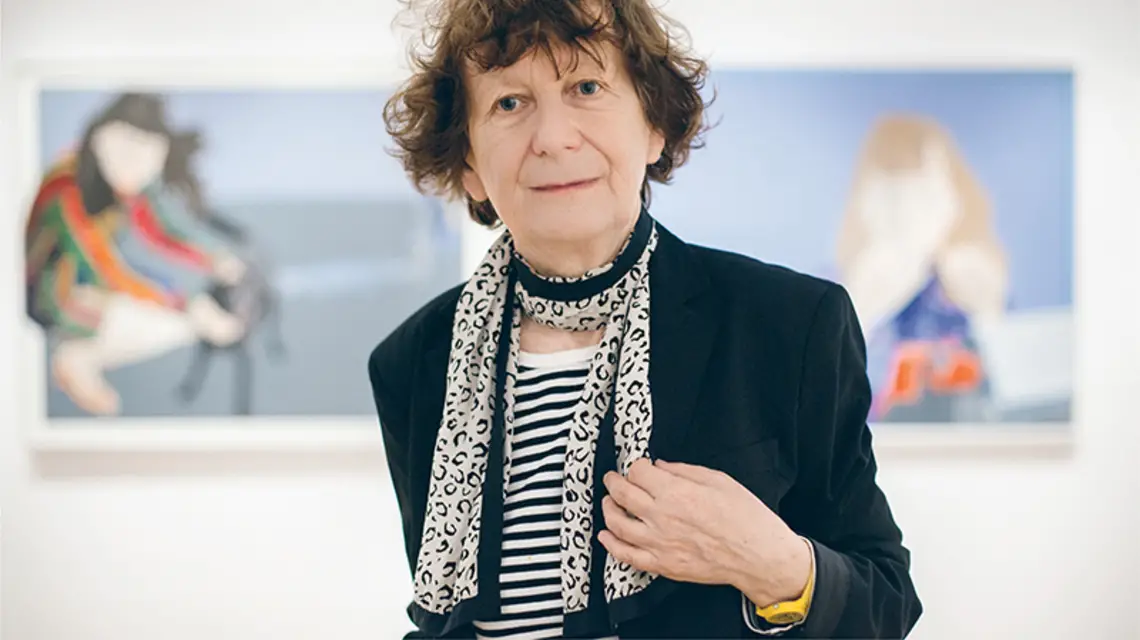 Ewa Kuryluk, kwiecień 2016 r. / Fot. Grażyna Makara