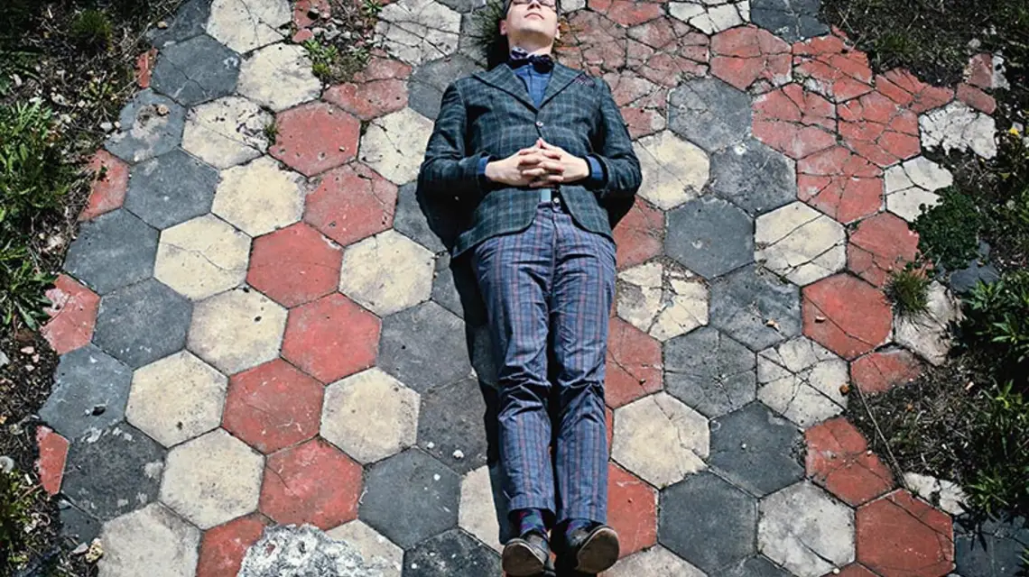 Jacek Dehnel, kwiecień 2014 r. / Fot. Kamila Buturla dla „TP”