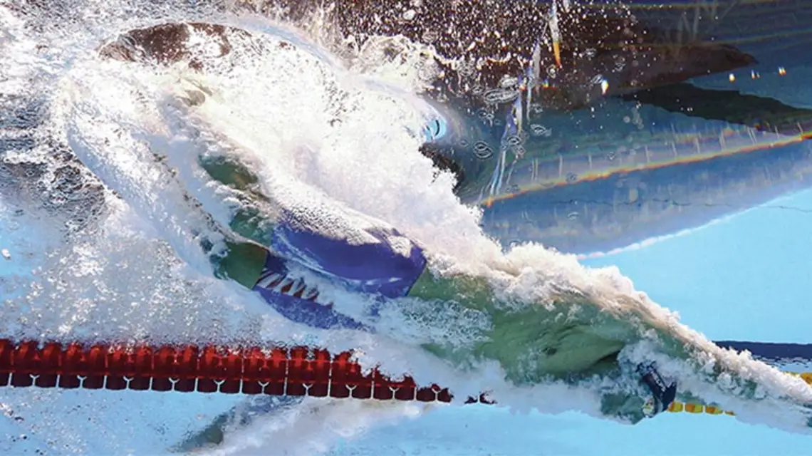 Amerykański pływak Michael Phelps podczas igrzysk olimpijskich w Rio de Janeiro, 10 sierpnia 2016 r. / Fot. David J. Phillip / AP / EAST NEWS