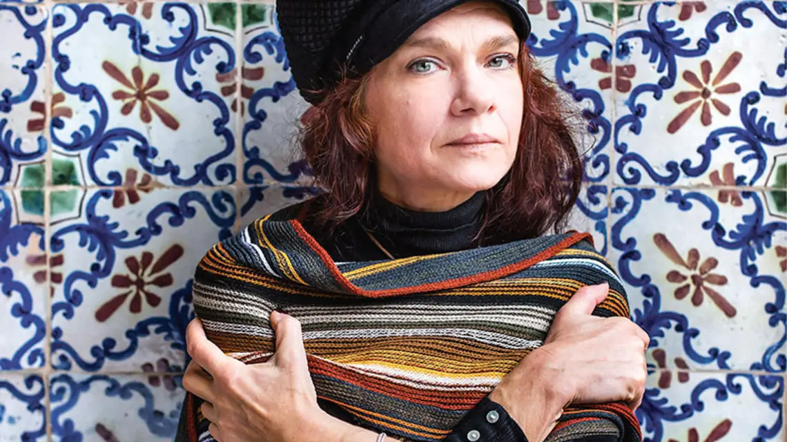 Aslı Erdoğan, Kraków, listopad 2015 r. / Fot. Mateusz Skwarczek / AGENCJA GAZETA