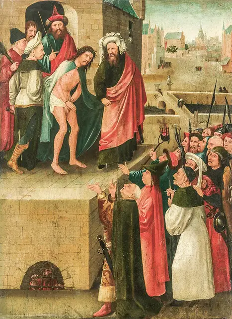 „Ecce Homo”, kopia obrazu Hieronima Boscha, malarz anonimowy, między 1530 a 1550 r. / EAST NEWS