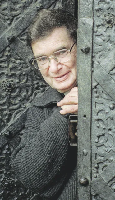 Ks. Mieczysław Maliński, Kraków 2002 r. / Fot. Danuta Węgiel