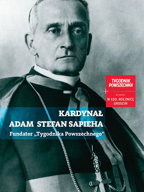  / Okładka specjalnego dodatku na 150. rocznicę urodzin kardynała Adama Stefana Sapiehy