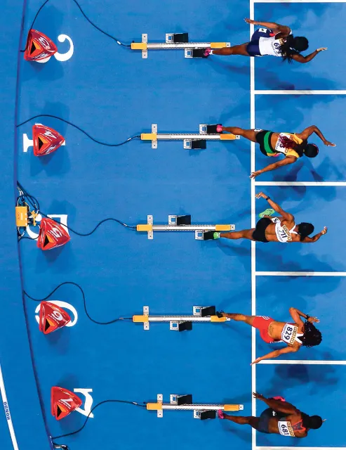 Halowe Mistrzostwa Świata w Lekkoatletyce, bieg na 60 m kobiet. Sopot, 9 marca 2014 r. / ALEXANDER HASSENSTEIN / GETTY IMAGES