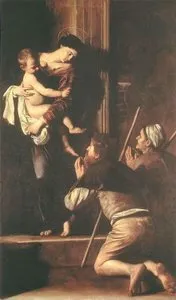 Caravaggio "Madonna di Loreto", 1605 / 