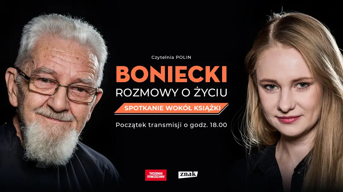 Spotkanie z Anną Goc i ks. Adamem Bonieckim w Muzeum POLIN - transmisja / 
