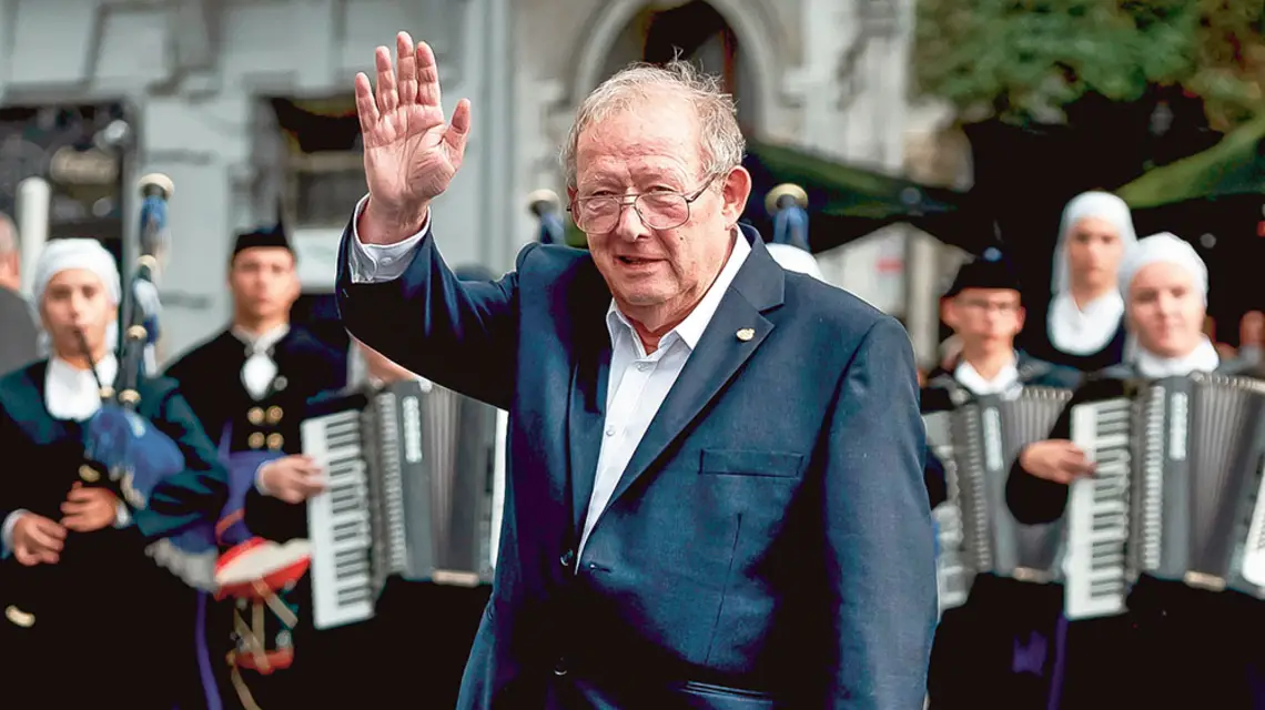 Na gali Nagrody Księżniczki Asturii. Teatr Campoamor w Asturii, Hiszpania 28 października 2022 r. / SAMUEL DE ROMAN / GETTY IMAGES