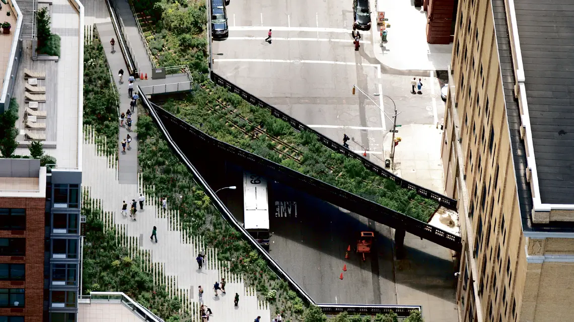 Ogrody na Manhattanie / fot. Cameron Davidson / Corbis / 
