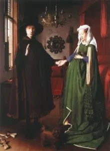 Jan van Eyck, "Portret małżonków Arnolfinich", 1434 r. / 