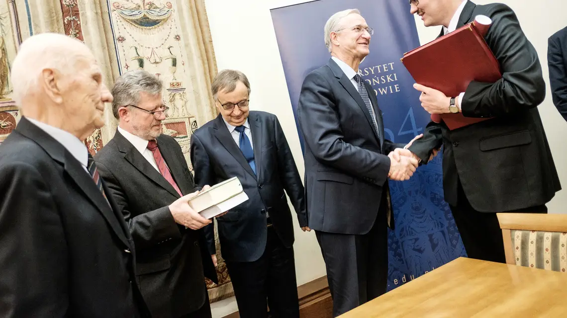 Uroczystość wręczenia Nagrody im. Wereszyckiego i Felczaka i wykład towarzyszący akcji "Polska historia. Będzie się działo!"./ / Fot. Kamila Zarembska, Tygodnik Powszechny