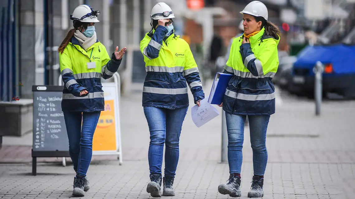 Warszawa, ul. Żelazna, listopad 2020 r. / Fot. Adam Chełstowski / Forum
