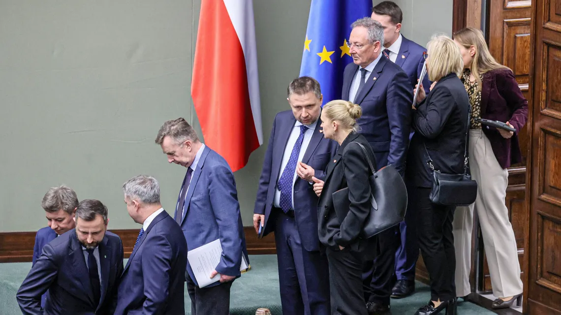 Posiedzenie Sejmu X kadencji, dzień trzynasty. Warszawa, 21 grudnia 2023 r. / fot. Wojciech Olkuśnik / EAST NEWS