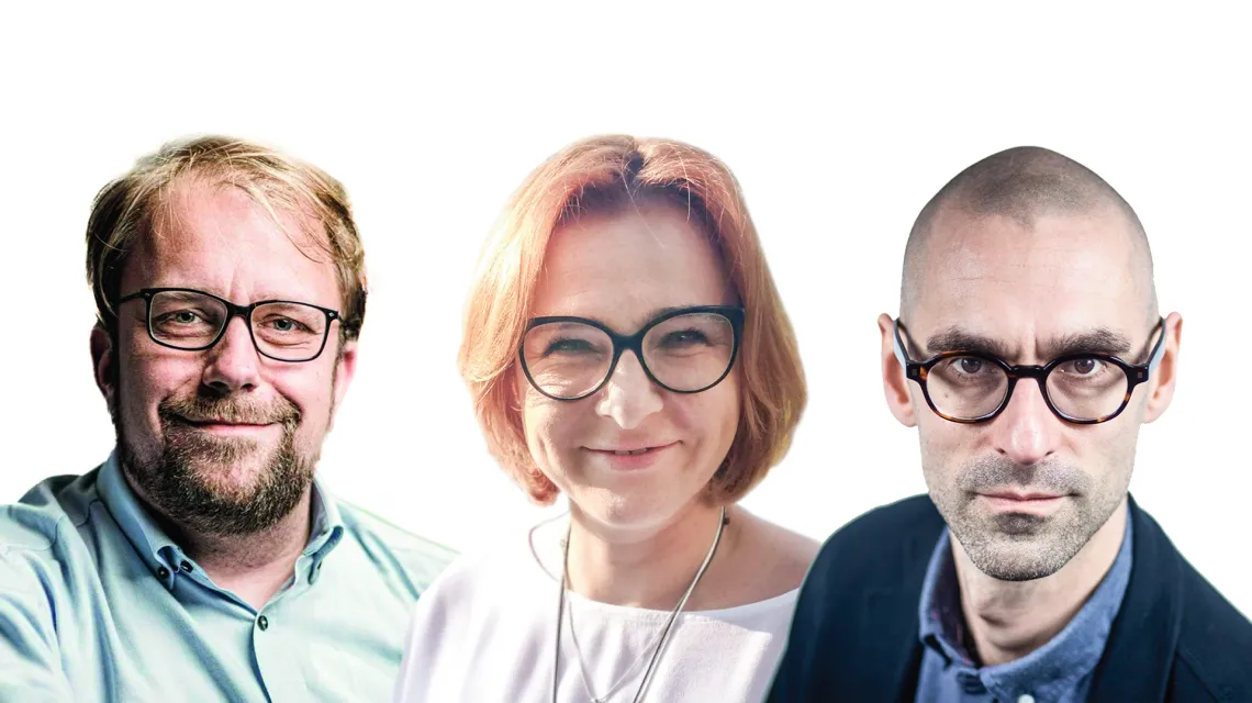Wojciech Brzeziński, Agata Kaźmierska i Michał Okoński - nominowani do Grand Press