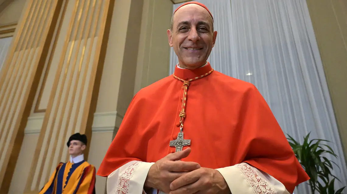 Victor Manuel Fernández, Watykan, 21 października 2023 r. // Fot. Tiziana Fabi / AFP / East News