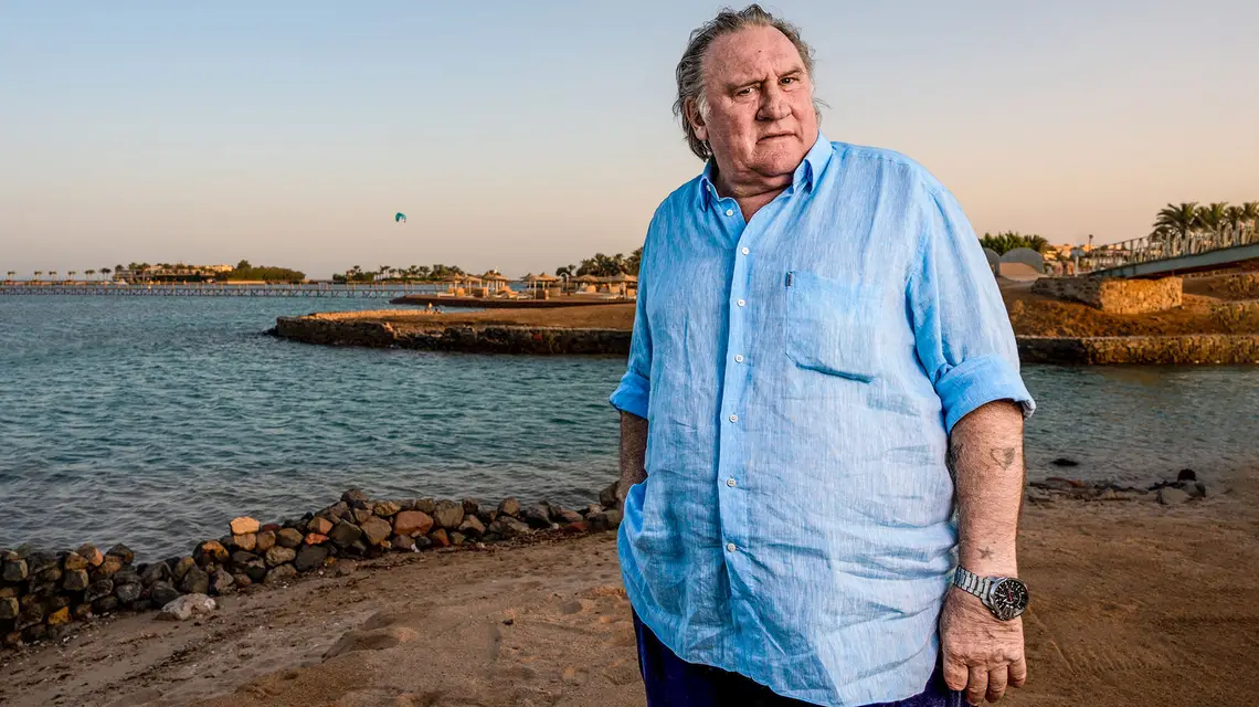 Gerard Depardieu na festiwalu filmowym w El Gouna, Egipt, październik 2020 r. // Fot. Balkis Press / ABACA / East News
