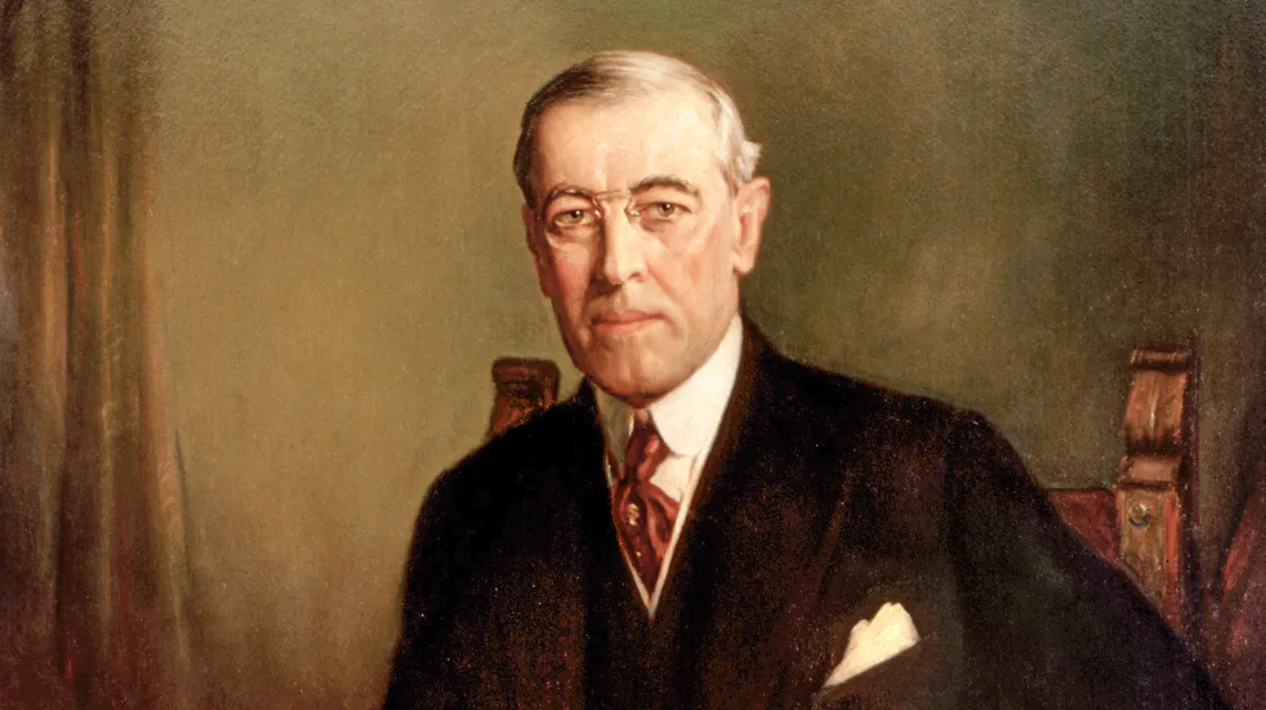 Frank Graham Cootes, Prezydent  Woodrow Wilson, 1913 r. / Domena publiczna / wikipedia