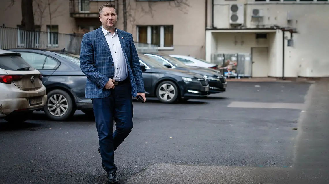 Przemysław Czarnek, Warszawa, grudzień 2023 r. // Fot. Jacek Szydłowski / Forum