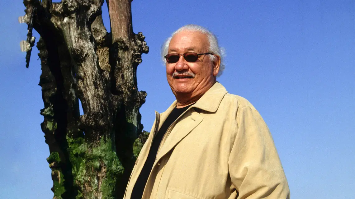 Navarre Scott Momaday, czerwiec 2001 r. / fot. Philippe Matsas / EAST NEWS