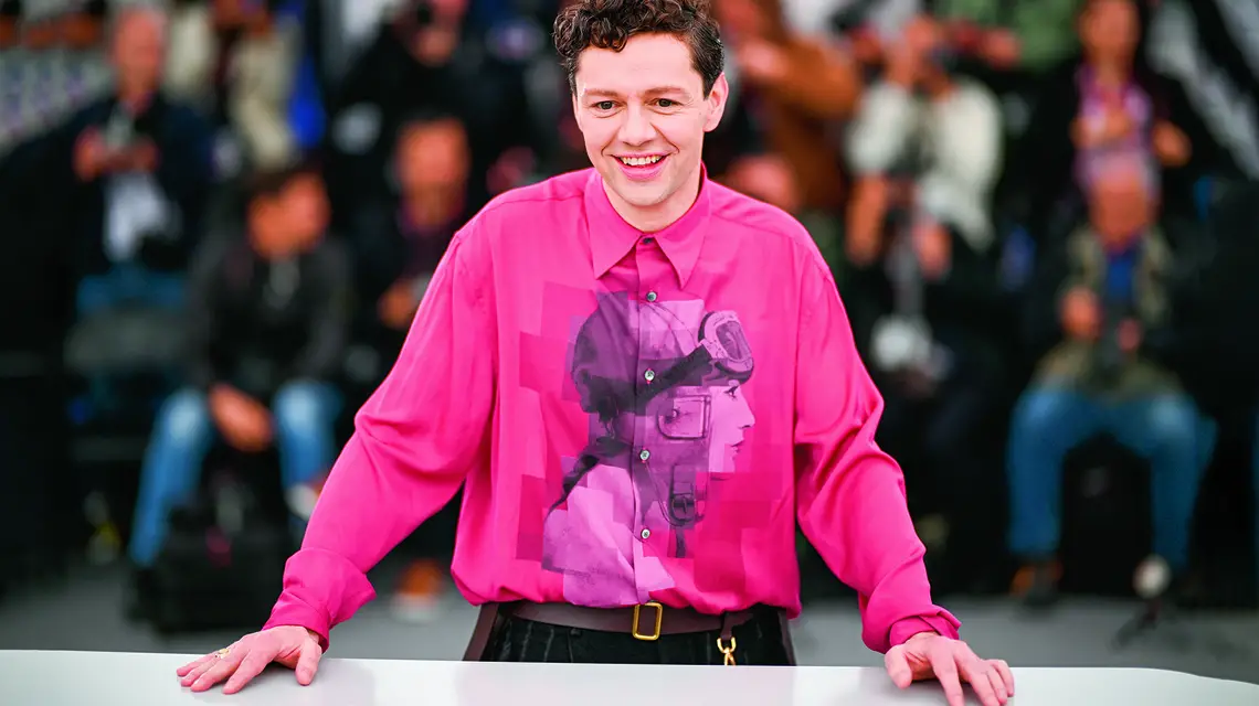 Christian Friedel 76. festiwalu filmowego w Cannes. Francja, 20 maja 2023 r. / fot. Stephane Cardinale / Corbis / Getty Image