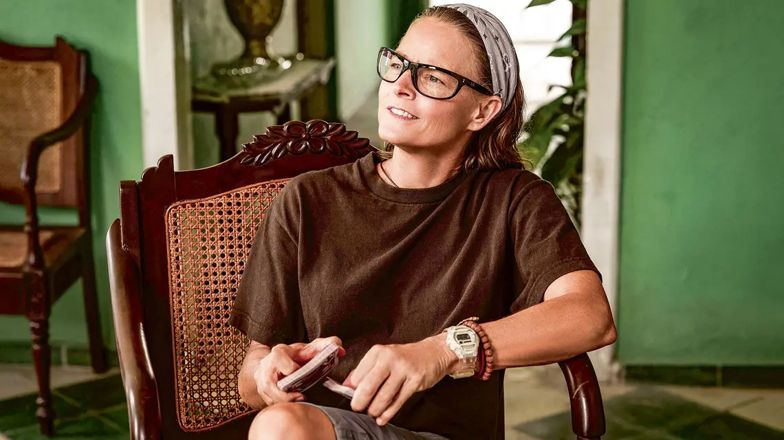 Jodie Foster jako Bonnie Stolla w filmie "Nyad", 2023 // Fot. materiały prasowe