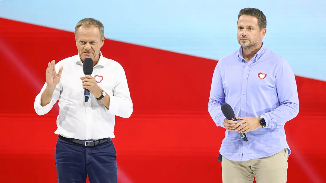 Konwencja Koalicji Obywatelskiej. Tarnów, 9 września 2023 r. / Fot. Jakub Porzycki / Agencja Wyborcza.pl