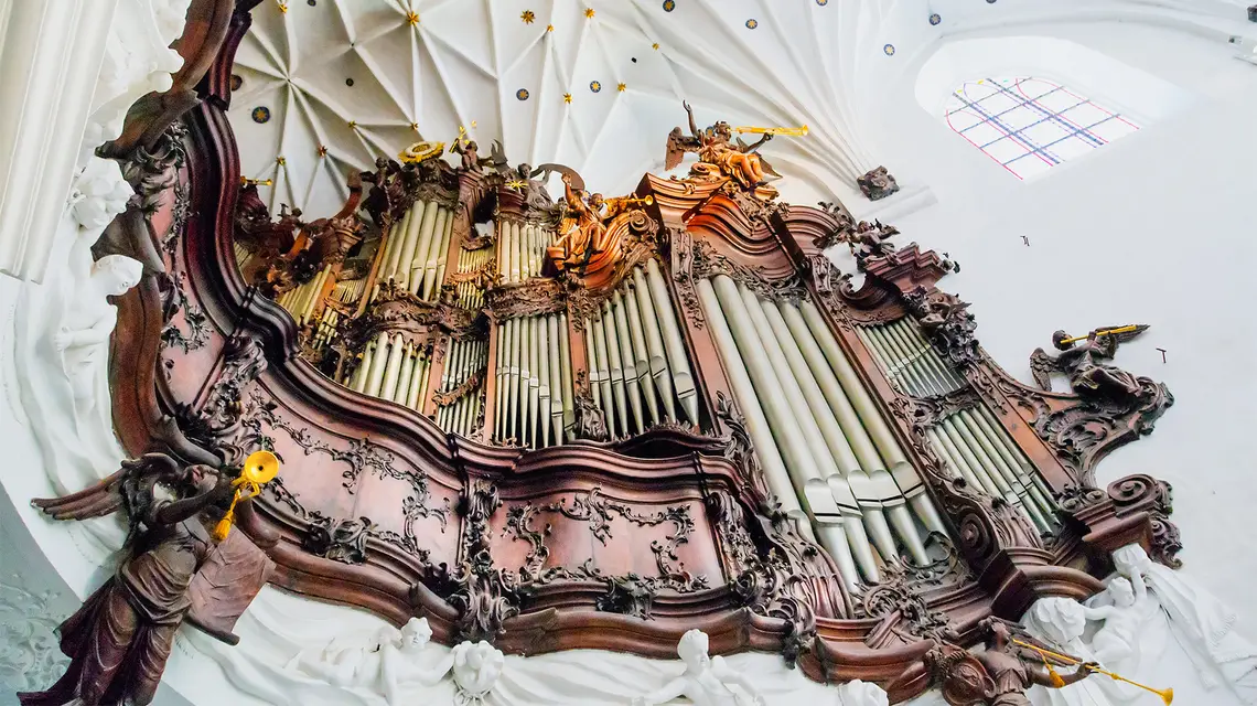 Organy w archikatedrze oliwskiej w Gdańsku // Fot. Patryk Kosmider / Adobe Stock
