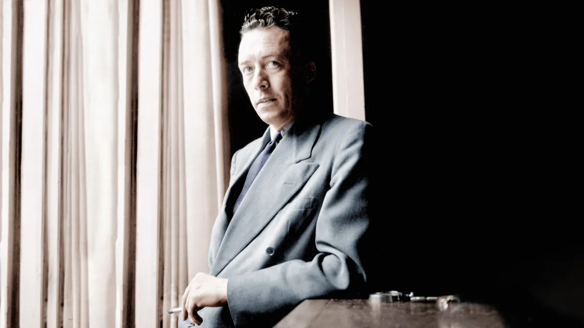 Albert Camus, lata 40. XX w. // Fot. Bridgeman Images / Forum