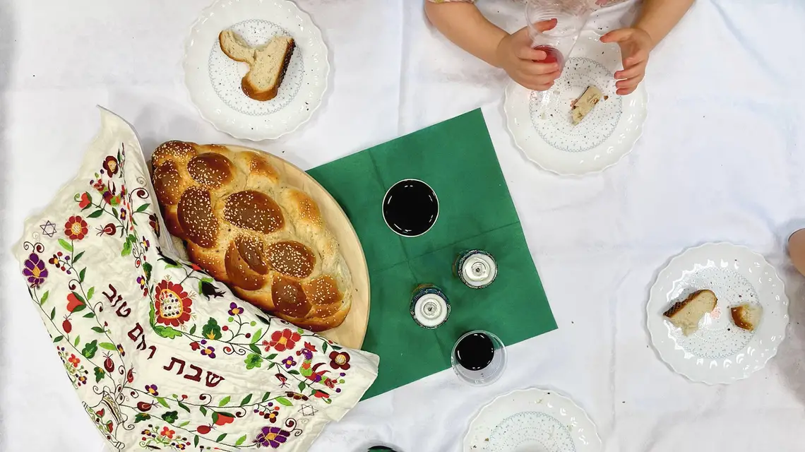Szabat w przedszkolu Frajda przy JCC Kraków, które od czasu ataku Hamasu na Izrael działa na pełnych obrotach. Kraków, 26 stycznia 2024 r. / Materiały prasowe JCC Kraków