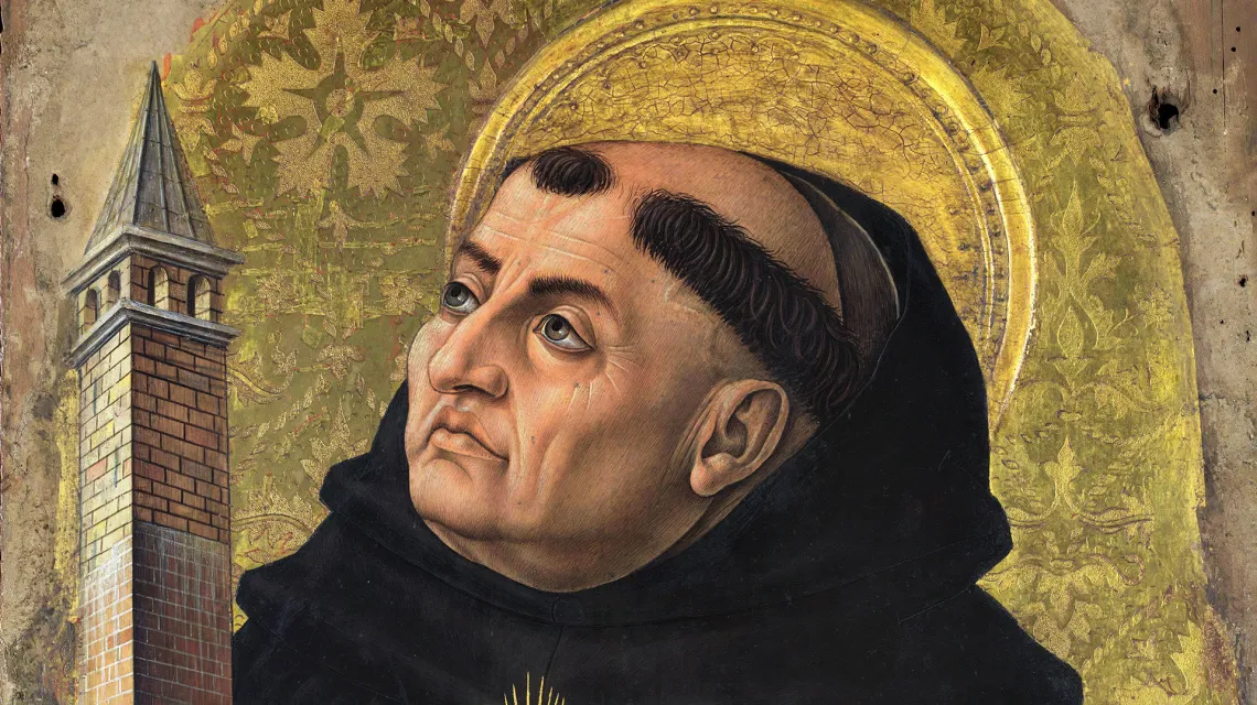 Św. Tomasz z Akwinu, Carlo Crivelli  ok. 1435 r / domena publiczna