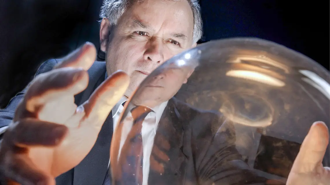 Jarosław Kaczyński w 2005 r. // Fot. Mirosław Stelmach / REPORTER