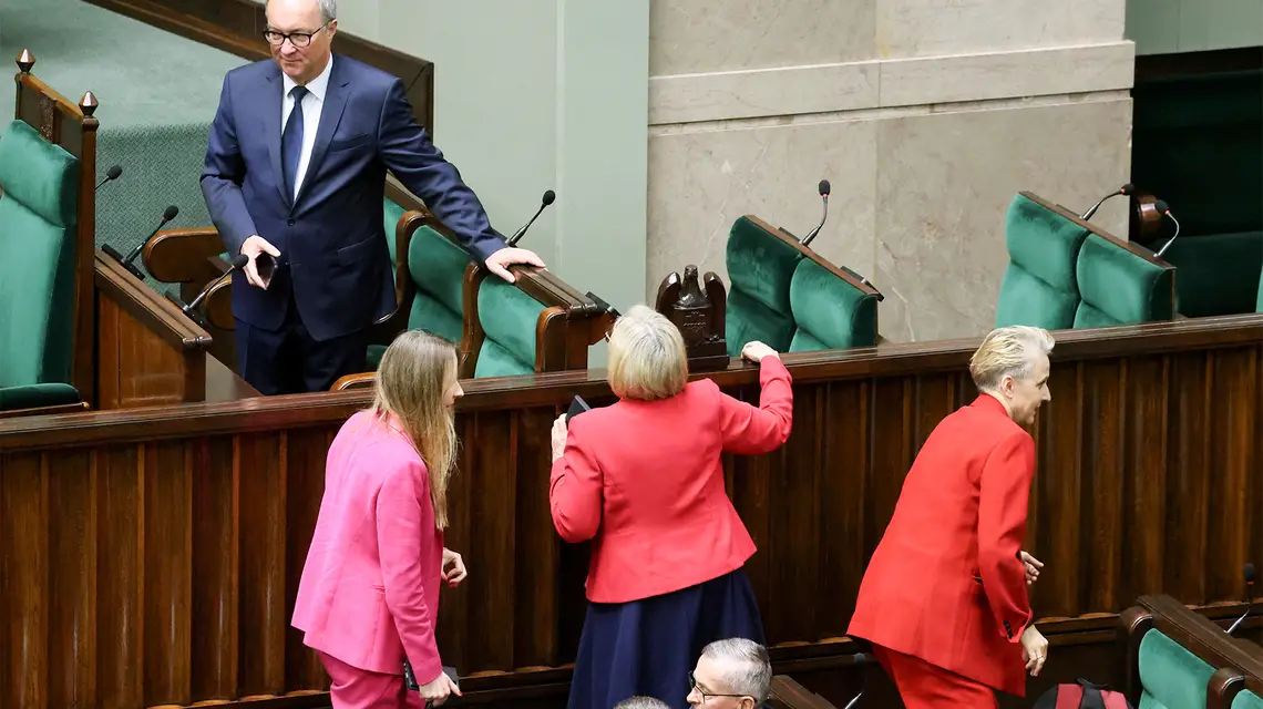 9. posiedzenie Sejmu X kadencji. Posłowie zajmują się czterema projektami ustaw o aborcji. Warszawa, 11 kwietnia 2024 r. // Fot. Piotr Molęcki / East News