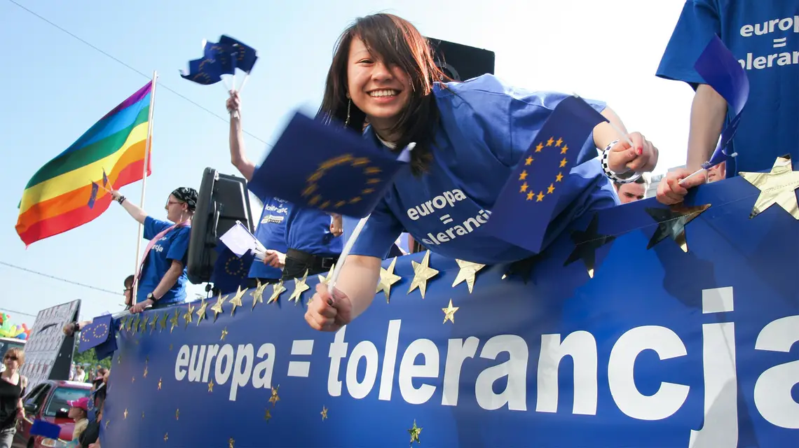 Parada Równości. Warszawa, 19 maja 2007 r. // Fot. Przemysław Getka / Reporter