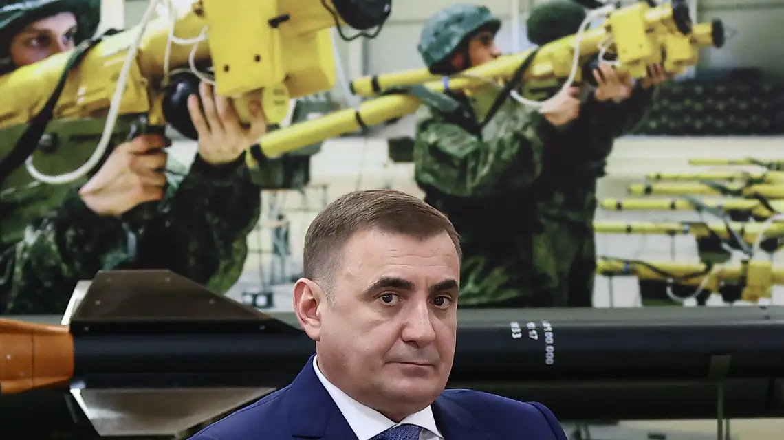 Aleksiej Diumin. Rosja, 2 lutego 2024 r. // Fot. Artem Geodakyan / East News