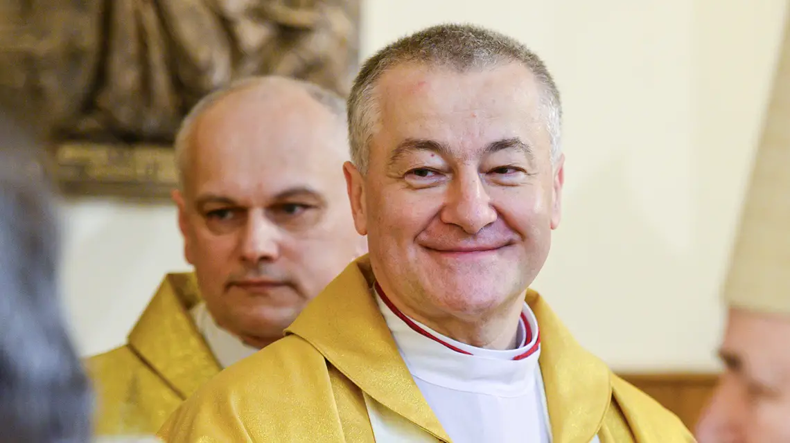 Biskup Artur Ważny. Tarnów, 30 stycznia 2021 r. // Fot. Paweł Topolski / PAP
