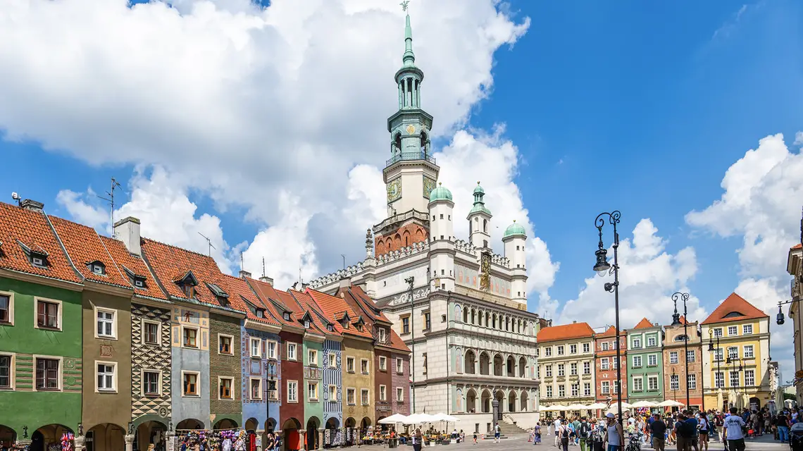 Stary Rynek w Poznaniu, 25 maja 2024 r. // Fot. Łukasz Gdak / East News