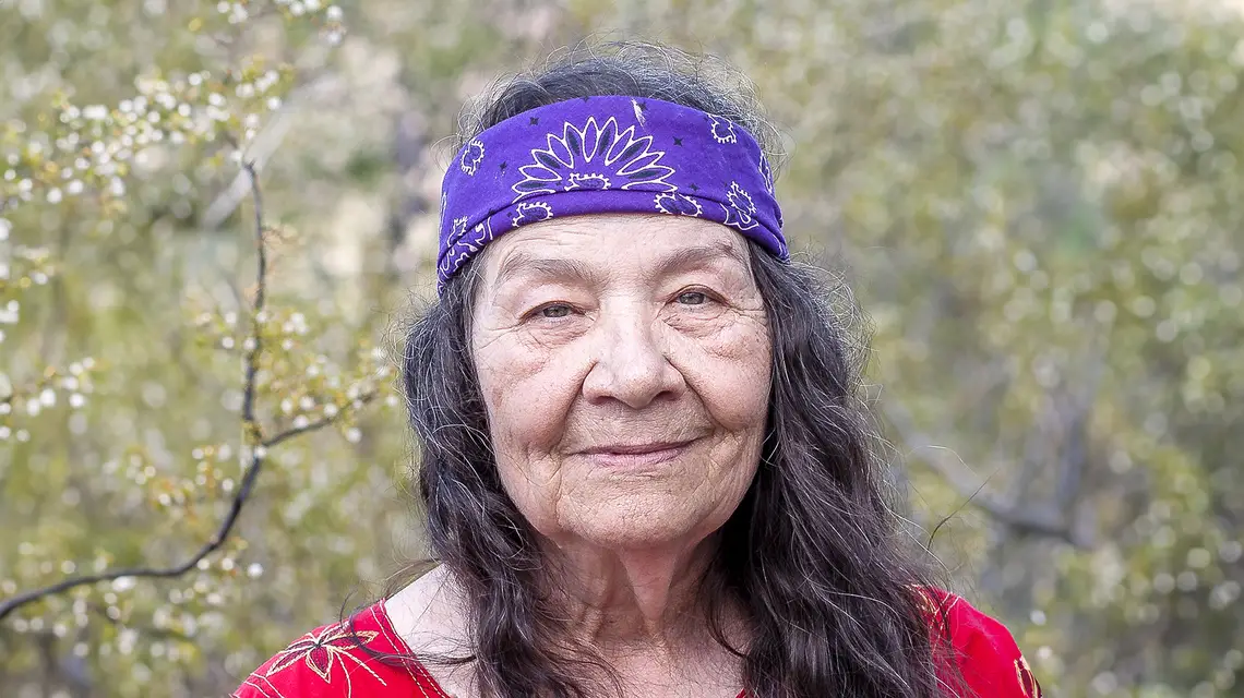 Leslie Marmon Silko z puebla Laguna // Fot. Tomasz Dżurak / Archiwum prywatne