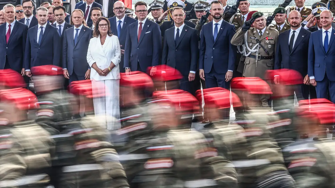 Defilada z okazji Święta Wojska Polskiego, Warszawa, 15 sierpnia 2024 r. // Fot. Beata Zawrzel / Reporter