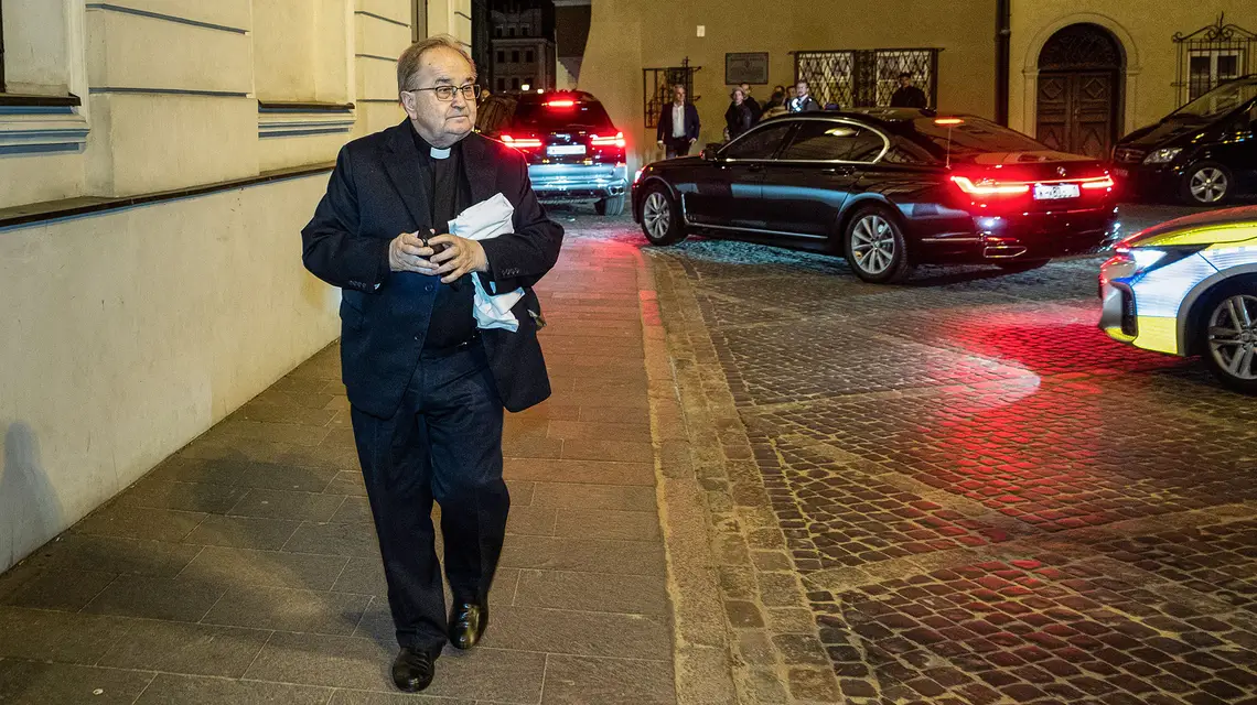 O. Tadeusz Rydzyk, Warszawa, kwiecień 2024 r. // Fot. Jacek Domiński / REPORTER