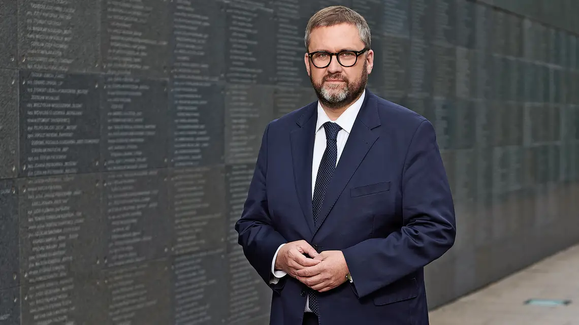 Jan Ołdakowski, dyrektor Muzeum Powstania Warszawskiego // Fot. Michał Zajączkowski / Muzeum Powstania Warszawskiego
